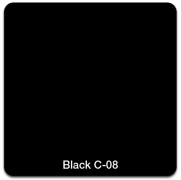 Black (C-08) Solid Colors floor finish