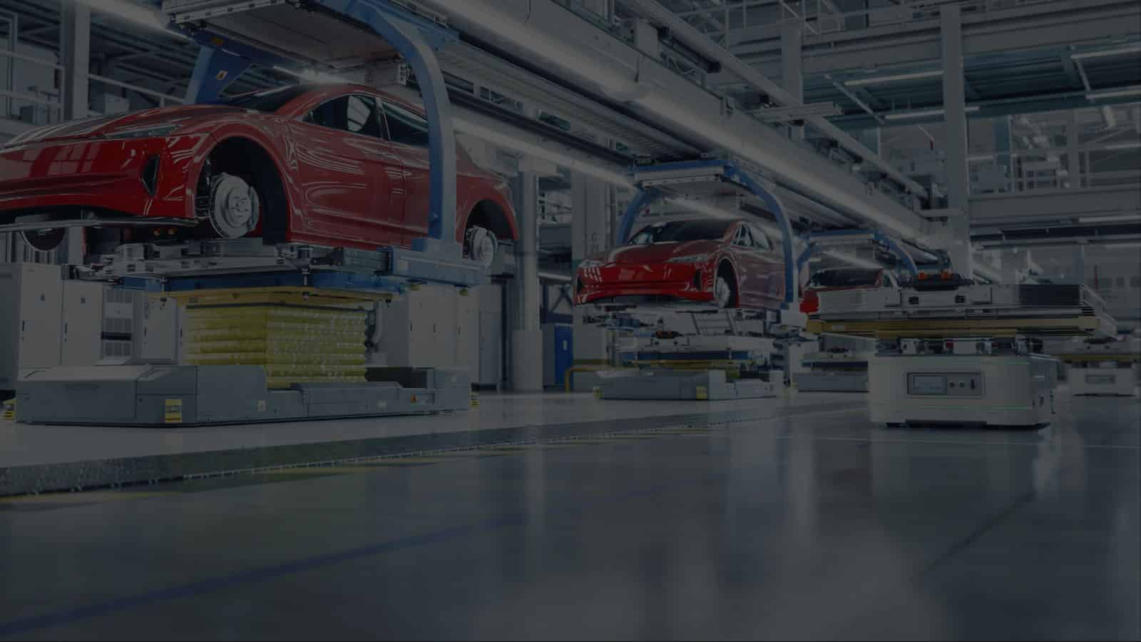 Heavy-duty epoxy floor on a manufacturing plant floor